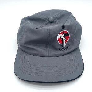 Total Richardson 155 Gray Baseball Cap Hat Adjustable Hook & Loop Cowboy Horse